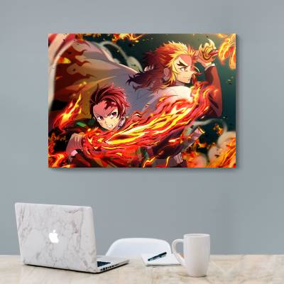 شاسی  طرح شیطان کش کیمتسو نویابا ( Demon Slayer ) - کد : 004