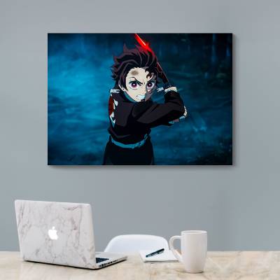 شاسی  طرح شیطان کش کیمتسو نویابا ( Demon Slayer ) - کد : 008