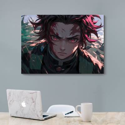 شاسی  طرح شیطان کش کیمتسو نویابا ( Demon Slayer ) - کد : 011
