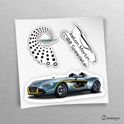 پک استیکر  Aston martin cc100. speedster