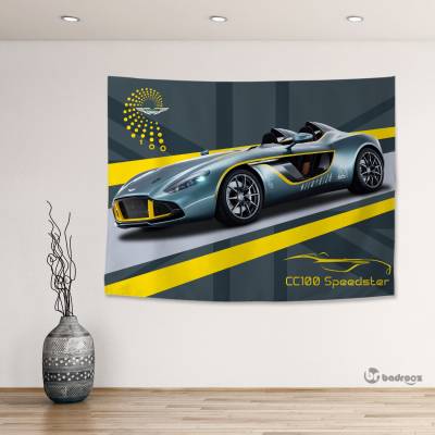 بک دراپ Aston martin cc100. speedster