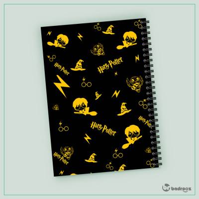 دفتر یادداشت هری پاتر-پترن بلک فانتزی