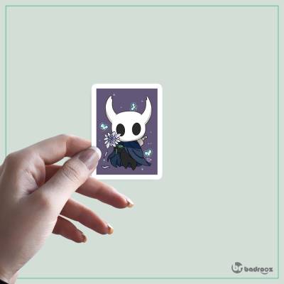 استیکر و برچسب Hollow knight the knight