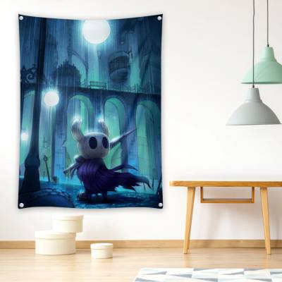 دراپ بنر hollow knight the knight art