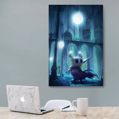 شاسی  hollow knight the knight art