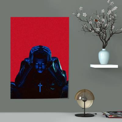 پوستر  طرح د ویکند ( The Weeknd) - کد : 003