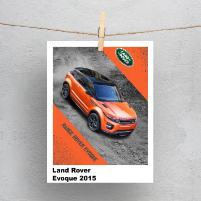 پولاروید(فتوکارت) Range Rover Evoque 2015