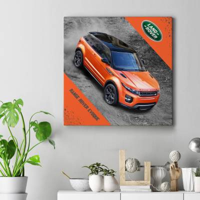 تابلو کنواس مربع (بوم) Range Rover Evoque. 2015