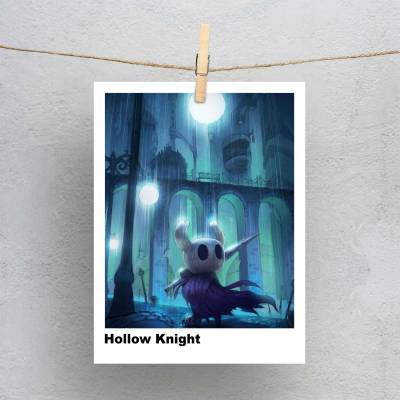 پولاروید(فتوکارت) hollow knight the knight art