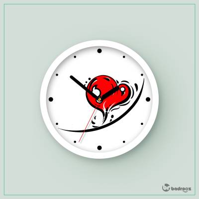 ساعت دیواری  ولنتاین من