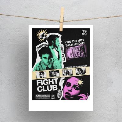 پولاروید(فتوکارت) Fight Club - باشگاه مبارزه