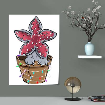 پوستر  stranger thingss demogorgon