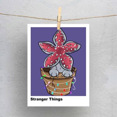 پولاروید(فتوکارت) stranger thingss demogorgon
