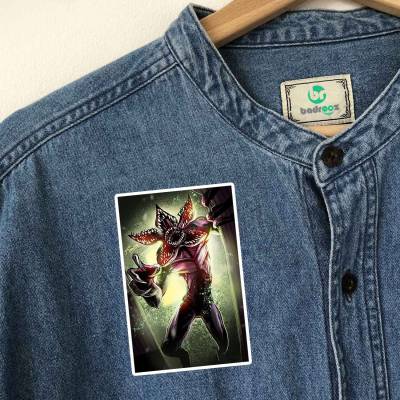 پچ حرارتی (برچسب لباس) stranger things demogorgonn