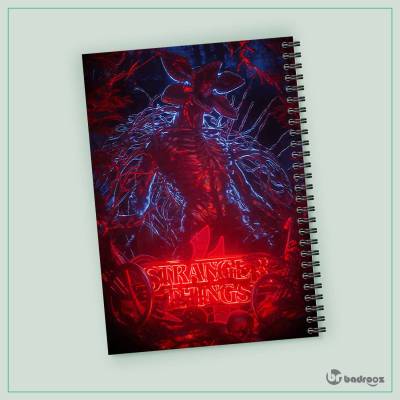 دفتر یادداشت stranger things dmogorgon art