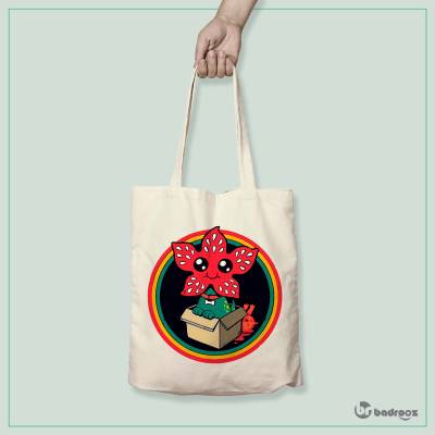 کیف خرید کتان (توت بگ) stranger things demogorgon cute