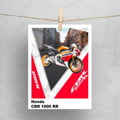 پولاروید(فتوکارت) honda cbr 1000 rr