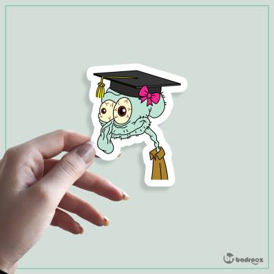 استیکر و برچسب SpongeBob اختاپوس 3