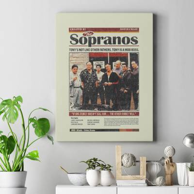 تابلو کنواس (بوم)  سوپرانو - The Sopranos