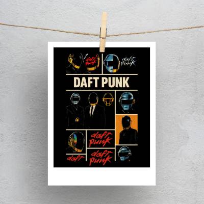 پولاروید(فتوکارت) دفت پانک 1 - Daft Punk