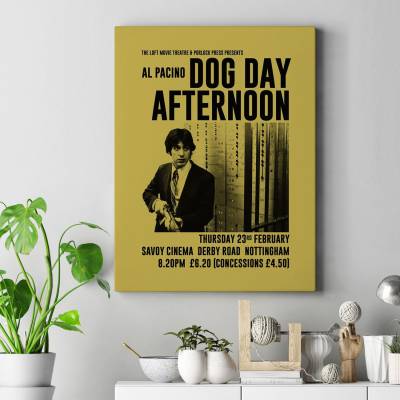 تابلو کنواس (بوم) بعد از ظهر سگی - Dog Day Afternoon