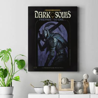 تابلو کنواس (بوم) دارک سولز - Dark Souls