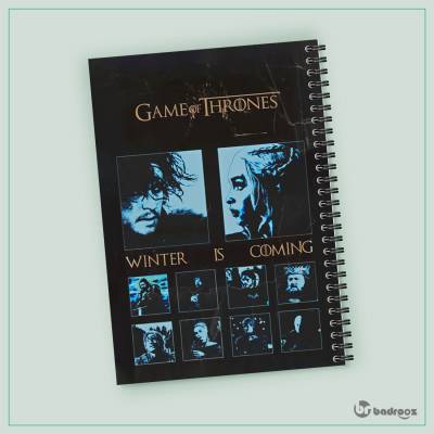 دفتر یادداشت بازی تاج و تخت 2- Game of Thrones
