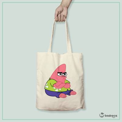 کیف خرید کتان (توت بگ) SpongeBob پاتریک 2