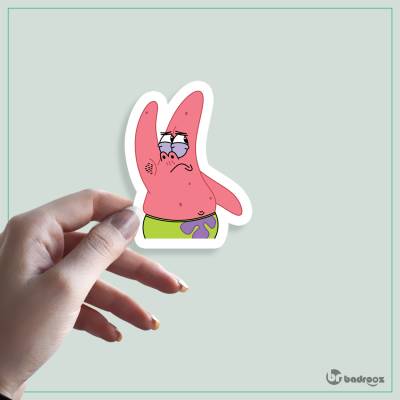 استیکر و برچسب SpongeBob پاتریک 3