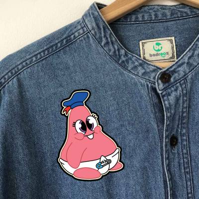 پچ حرارتی (برچسب لباس) SpongeBob پاتریک 4