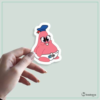 استیکر و برچسب SpongeBob پاتریک 4