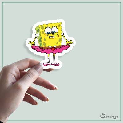 استیکر و برچسب SpongeBob باب اسفنجی 1