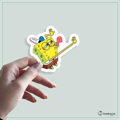 استیکر و برچسب SpongeBob باب اسفنجی 3