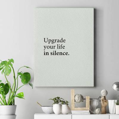 تابلو کنواس (بوم) Upgrade your life