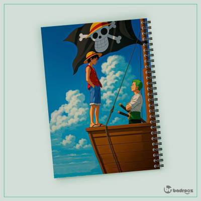 دفتر یادداشت وان پیس 4- One Piece