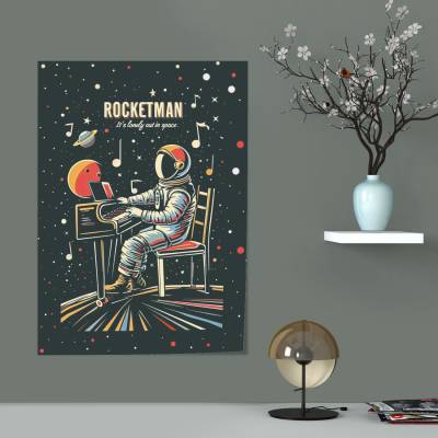 پوستر  Rocket man