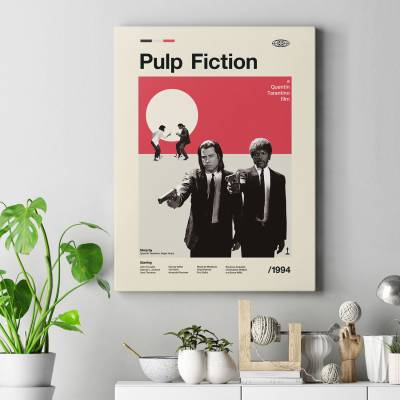 تابلو کنواس (بوم) داستان عامه‌پسند - Pulp Fiction