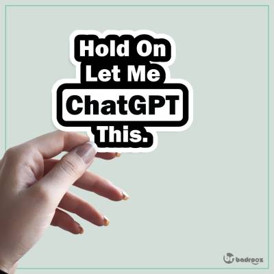 استیکر و برچسب Chat GPT