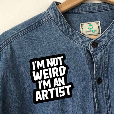 پچ حرارتی (برچسب لباس) Im not weird