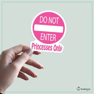 استیکر و برچسب princesses