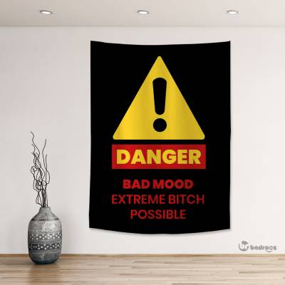 بک دراپ Danger-bad mood