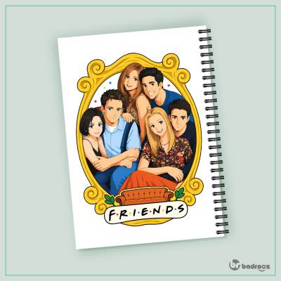 دفتر یادداشت F.R.I.E.N.D.S