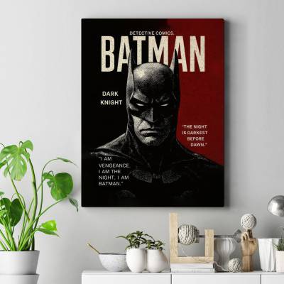 تابلو کنواس (بوم) بتمن  3- Batman