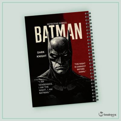دفتر یادداشت بتمن  3- Batman
