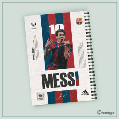 دفتر یادداشت لیونل مسی (Lionel Messi )