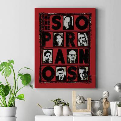تابلو کنواس (بوم) سوپرانوز -3 The Sopranos