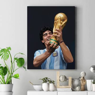 تابلو کنواس (بوم) دیگو مارادونا 2- Diego Maradona