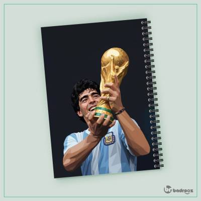 دفتر یادداشت دیگو مارادونا 2- Diego Maradona