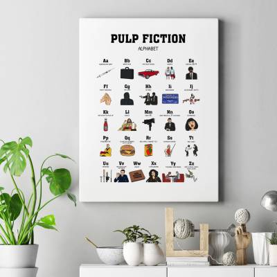 تابلو کنواس (بوم) داستان عامه‌پسند 2- Pulp Fiction