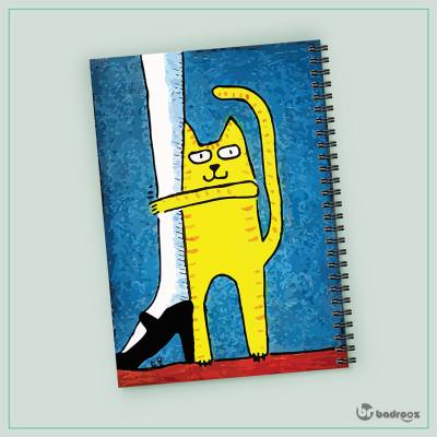 دفتر یادداشت LEG AND CAT